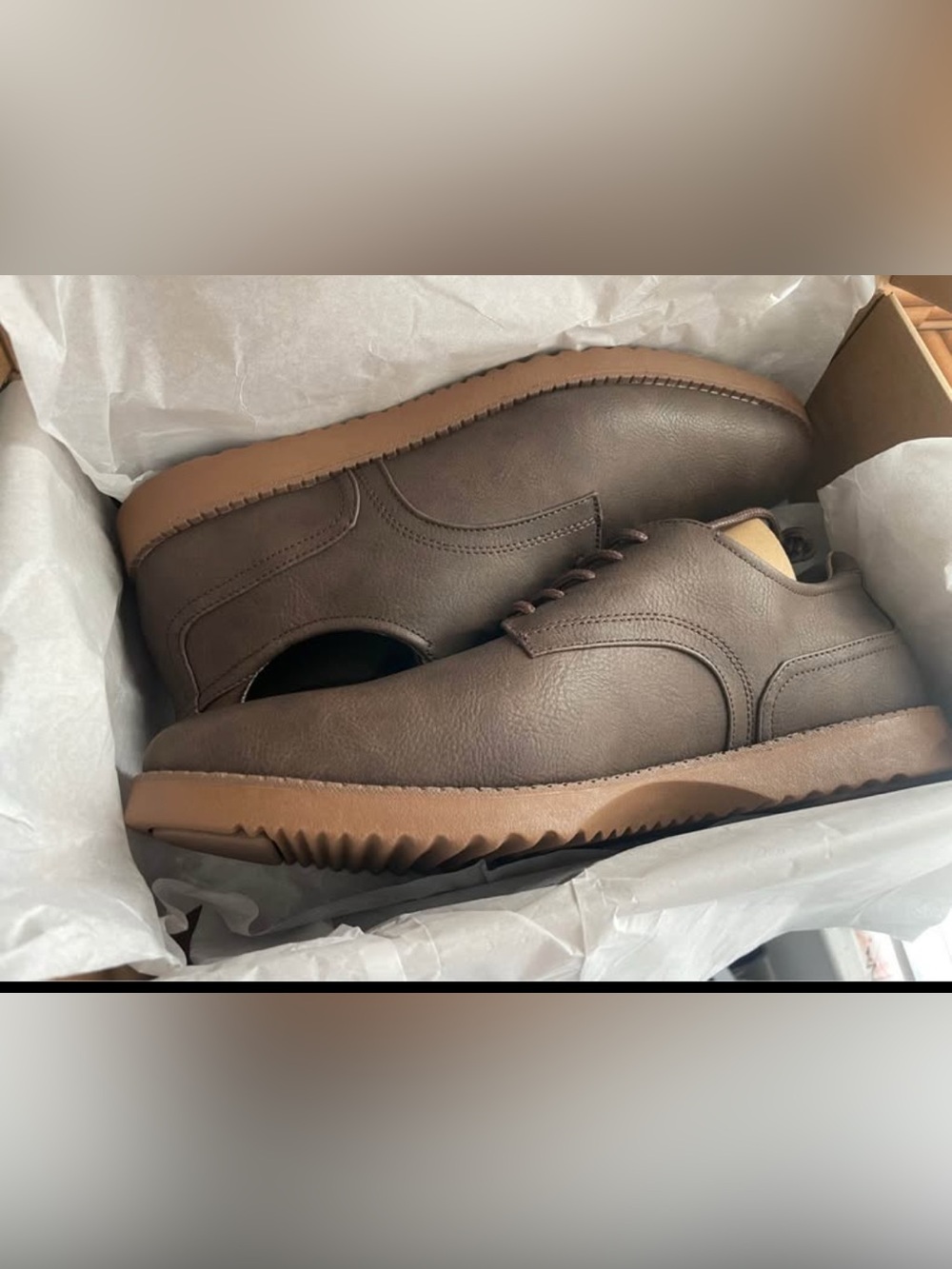 Dr. Scholl's Men's Brown Lace-Up Oxford Shoes